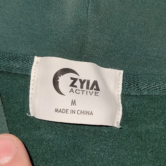 Zyia Pine Relaxation Pocket Hoodie Active Medium - Picture 5 of 16